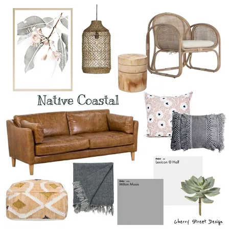 Native Coastal Interior Design Mood Board by EKT on Style Sourcebook