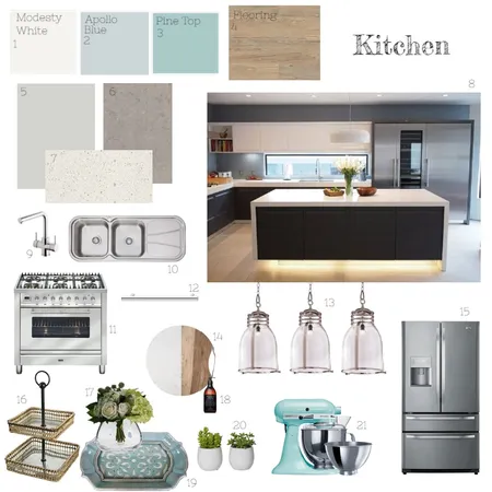 Kitchen Interior Design Mood Board by Interioriously on Style Sourcebook