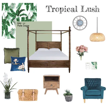tropical lush Interior Design Mood Board by Samh on Style Sourcebook