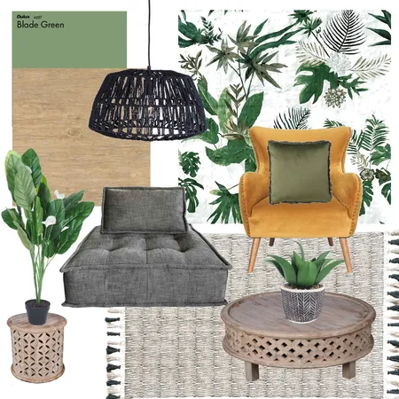 Tropical Lush Interior Design Mood Board by cgardner on Style Sourcebook