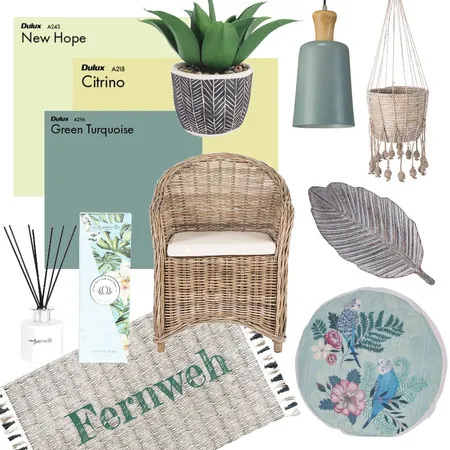 Tropical and Lush - Early Settler Interior Design Mood Board by karliek on Style Sourcebook