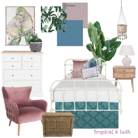 Tropical &amp; lush Interior Design Mood Board by JMY89 on Style Sourcebook