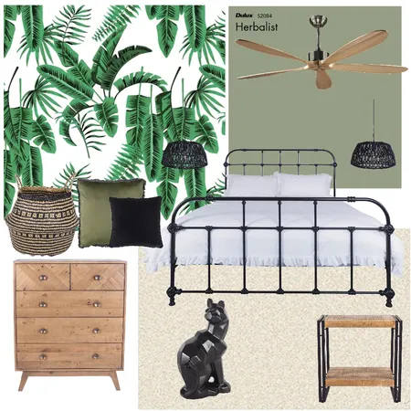 Tropical and Lush Interior Design Mood Board by melaniejm on Style Sourcebook