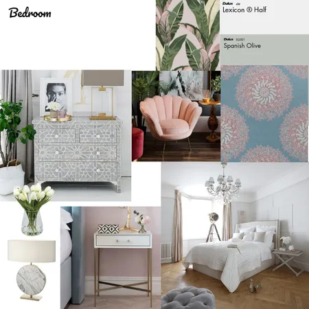 Edwina Bedroom Interior Design Mood Board by Tracylee on Style Sourcebook