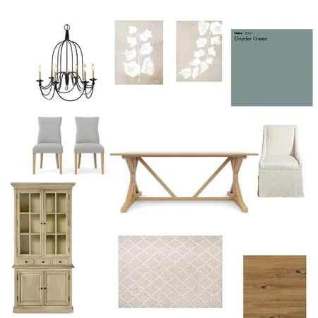 Dining Room Interior Design Mood Board by SonyaJ on Style Sourcebook