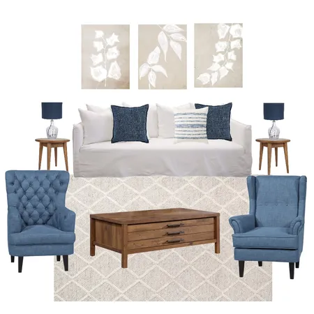 Hamptons Living room Interior Design Mood Board by ES Abode on Style Sourcebook