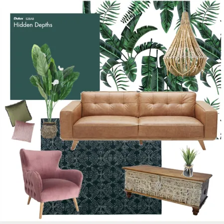 Tropical and Lush Interior Design Mood Board by Emina on Style Sourcebook