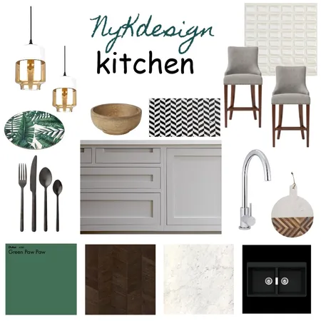 Kitchen Interior Design Mood Board by nykdesign on Style Sourcebook