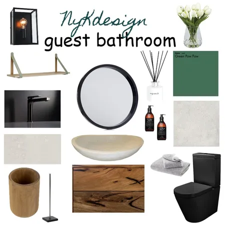 Bathroom Interior Design Mood Board by nykdesign on Style Sourcebook