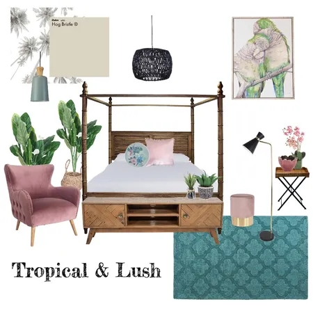 Tropical and Lush Interior Design Mood Board by ShereeHillier on Style Sourcebook