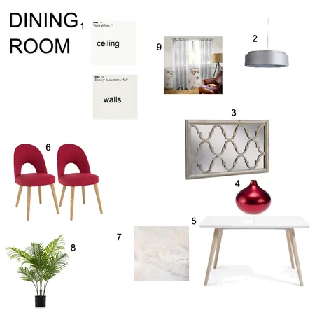 Dining Room Interior Design Mood Board by Christina45 on Style Sourcebook
