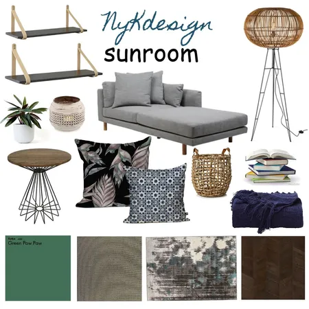 Sunroom Interior Design Mood Board by nykdesign on Style Sourcebook