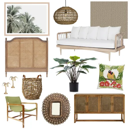 Tropical Interior Design Mood Board by CaitlinR on Style Sourcebook