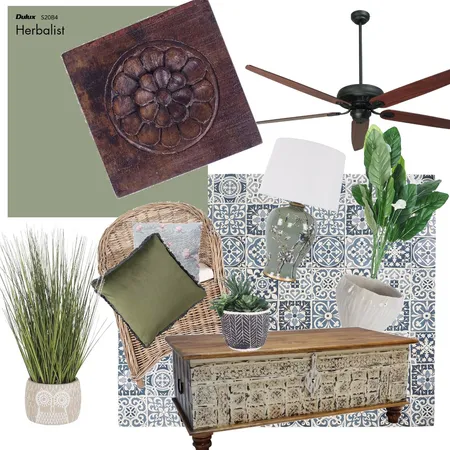 Tropical And Lush Interior Design Mood Board by jazzyshaggs on Style Sourcebook