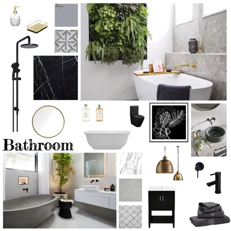 bathroom Interior Design Mood Board by Molly on Style Sourcebook