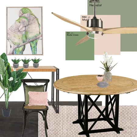 Tropical Dining Interior Design Mood Board by Sqwelshy on Style Sourcebook
