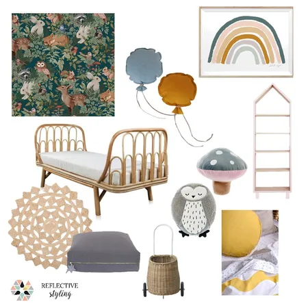 Into the Woodlands Interior Design Mood Board by Reflective Styling on Style Sourcebook
