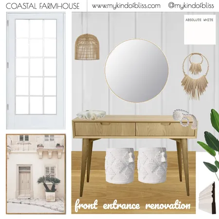 Front Entrance Interior Design Mood Board by My Kind Of Bliss on Style Sourcebook