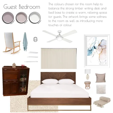 Guest Bedroom Mood Board 2 Interior Design Mood Board by Bronwyn on Style Sourcebook