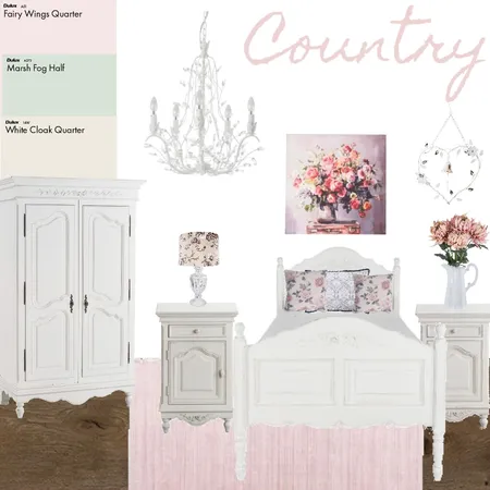 Country bedroom Interior Design Mood Board by tj10batson on Style Sourcebook