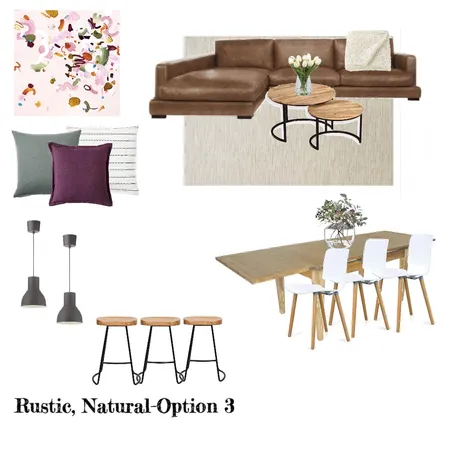Robinson Family- Dining /Living Option 3 Interior Design Mood Board by The House of Lagom on Style Sourcebook