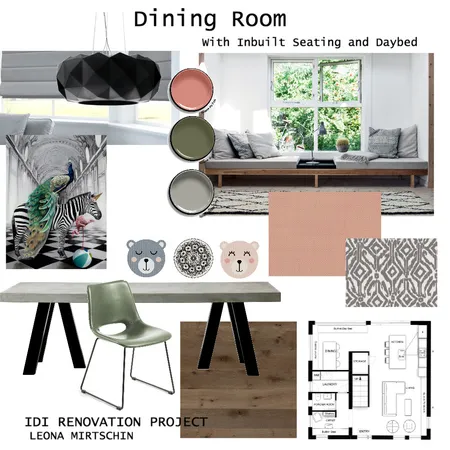 IDI Dining Room Interior Design Mood Board by LeonaMirtschin on Style Sourcebook