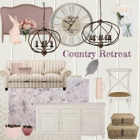 Country retreat draft 1v2 Interior Design Mood Board by Oleander & Finch Interiors on Style Sourcebook