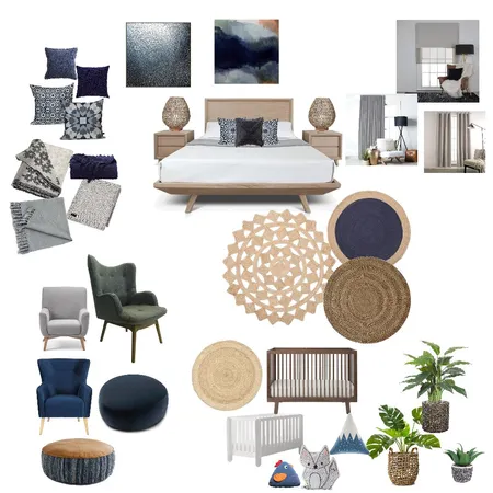 Apartment Bedroom 1 Interior Design Mood Board by minimay on Style Sourcebook