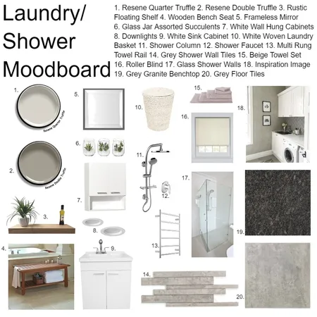 Bathroom Remake Interior Design Mood Board by DonnaS on Style Sourcebook