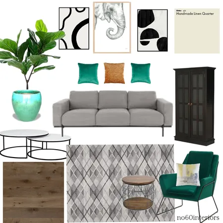 grey and green Interior Design Mood Board by RoisinMcloughlin on Style Sourcebook