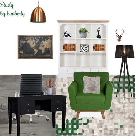 study room Interior Design Mood Board by qimberley on Style Sourcebook