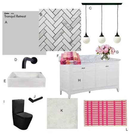 bathroom moodboard Interior Design Mood Board by LEAHM on Style Sourcebook