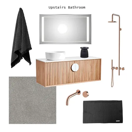 Upstairs Bathroom Interior Design Mood Board by dominiquef7365 on Style Sourcebook