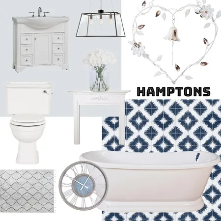 Hamptons Interior Design Mood Board by house_of_harro on Style Sourcebook