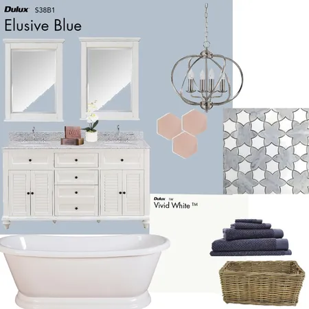 Bathroom Interior Design Mood Board by Our.coastal.homelife on Style Sourcebook