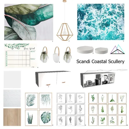 Golden Bay Scullery Interior Design Mood Board by Invelope on Style Sourcebook