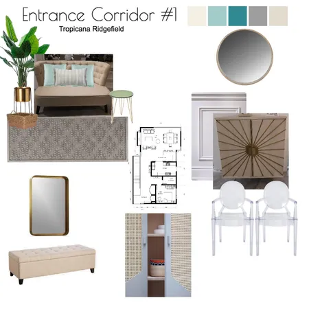 Entrance Corridor Tropicana Ridgefield #1 Interior Design Mood Board by SharifahBahiyah on Style Sourcebook