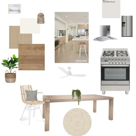 Coastal Kitchen Interior Design Mood Board by Starmeg on Style Sourcebook
