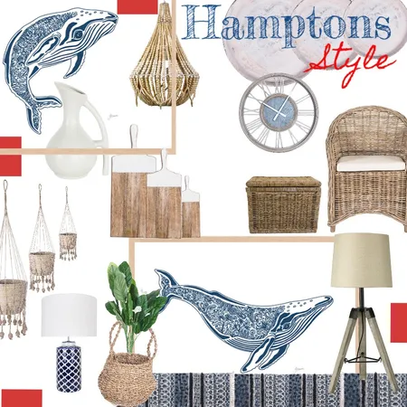 Hamptons Style Interior Design Mood Board by Emjay on Style Sourcebook