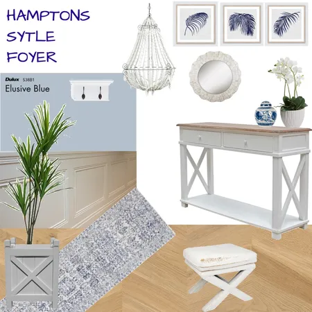 HAMPTONS ENTRY Interior Design Mood Board by STYLINGOURHOME on Style Sourcebook