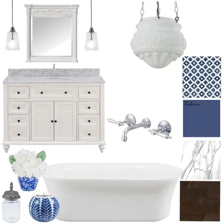 Hampton’s Style Bathroom Interior Design Mood Board by tj10batson on Style Sourcebook
