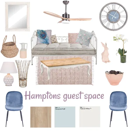 Hampton’s guest room Interior Design Mood Board by Natalie V on Style Sourcebook