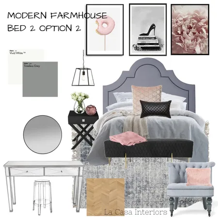 Farmhouse Bed 2 Option 2 Interior Design Mood Board by Casa & Co Interiors on Style Sourcebook