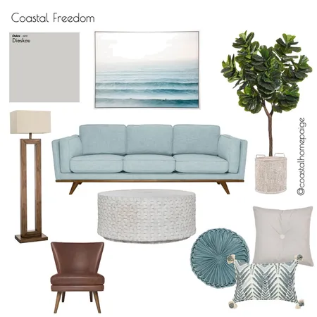 Coastal Freedom Interior Design Mood Board by CoastalHomePaige on Style Sourcebook