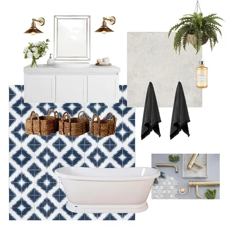 hamptons bathroom Interior Design Mood Board by hanry93 on Style Sourcebook