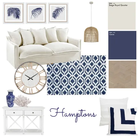 Hamptons Interior Design Mood Board by aderickx on Style Sourcebook