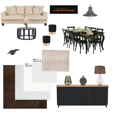 Hamptons Interior Design Mood Board by ErrieV on Style Sourcebook