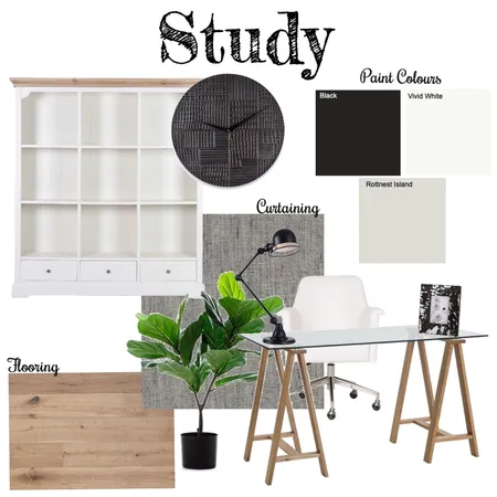 IDI: Study Mood Board Interior Design Mood Board by kiarafernandes on Style Sourcebook