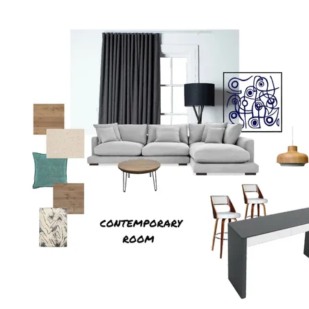 contemporary room Interior Design Mood Board by Alexandra on Style Sourcebook