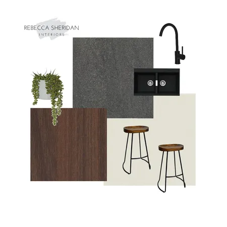 Warm Contemporary Kitchen Interior Design Mood Board by Sheridan Interiors on Style Sourcebook